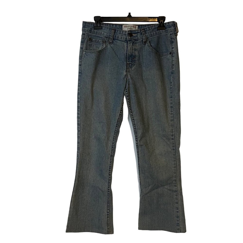 Levi Strauss Blue Jeans Womens Size 8 Bootcut Low Rise Stretch 31 x 25.5